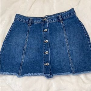 Forever 21 Blue Jean Skirt Size 30